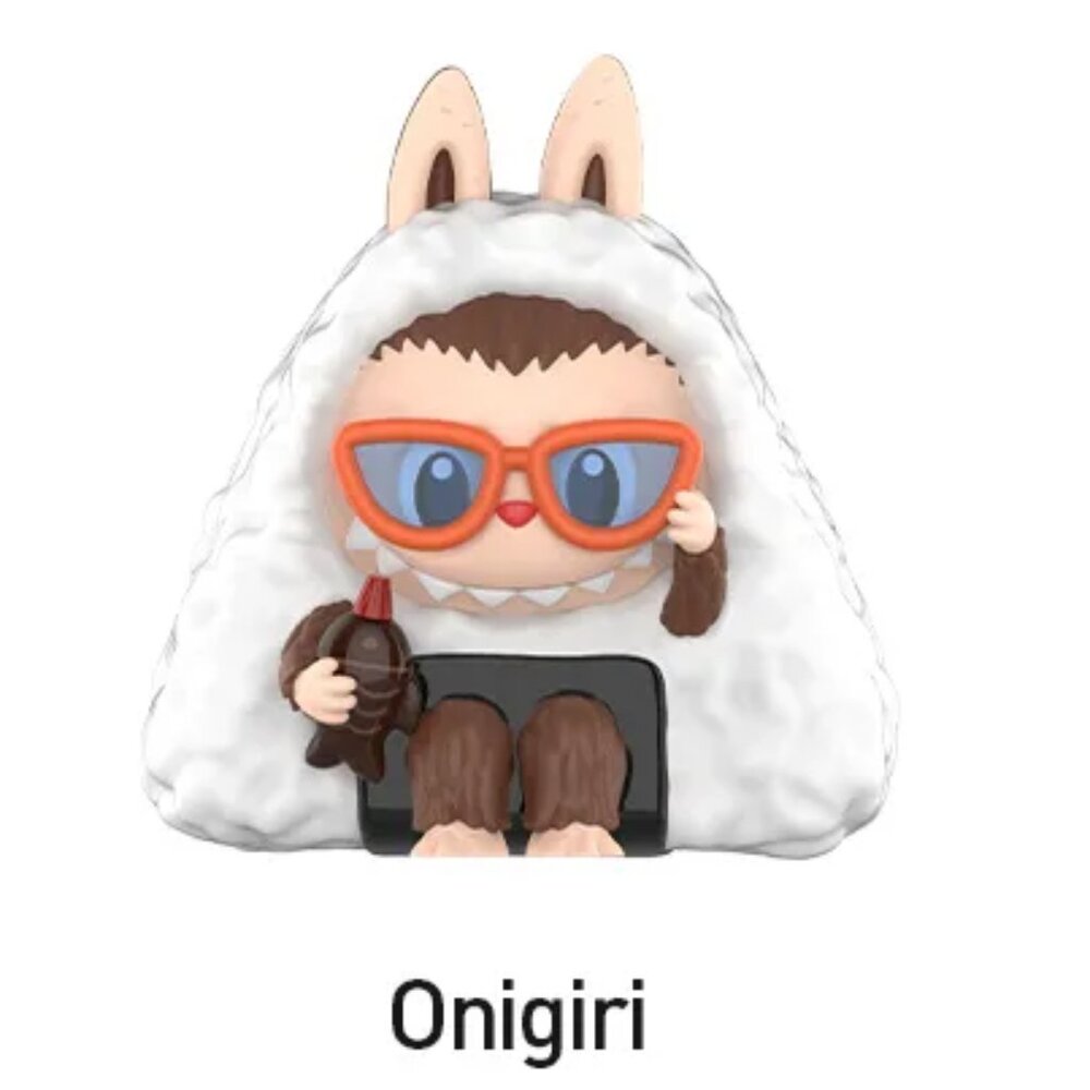 THE MONSTERS Wacky Mart Series Figure -  Onigiri (box corner smooshed)